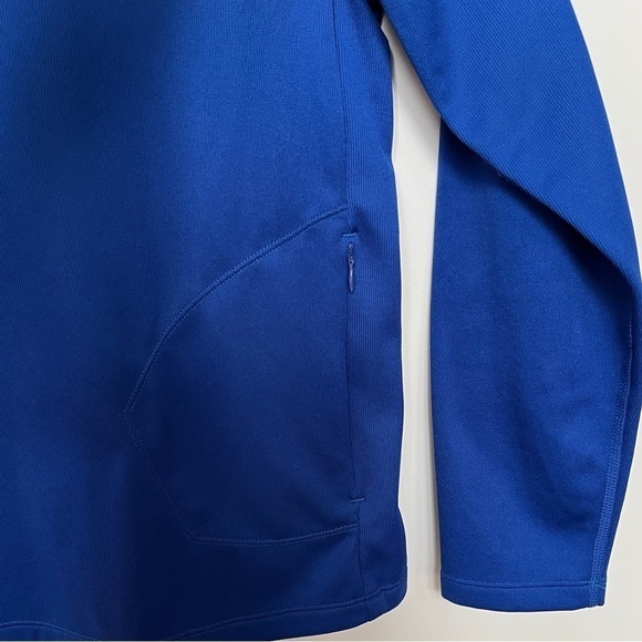 SUGOI Cycling Sweater Quarter Zip Pullover Royal Blue Athletic Wear Casual - Picture 7 of 17
